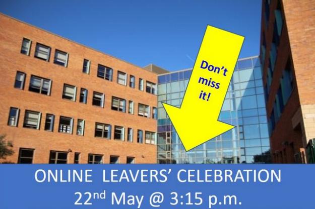 Online Leavers' Celebration: All Welcome!