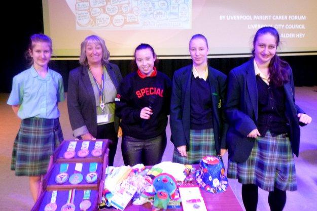 St. Julie's Students at ASD Support Launch Event