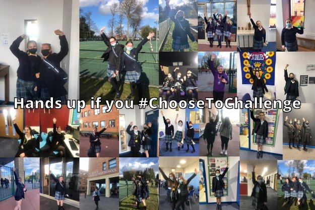 Hands up if you #ChooseToChallenge