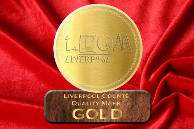 St. Julie's Celebrates Gold Liverpool Counts Award!