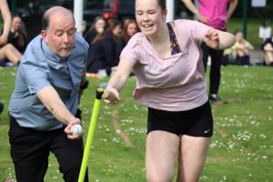 Bats Up For Staff vs Student Rounders