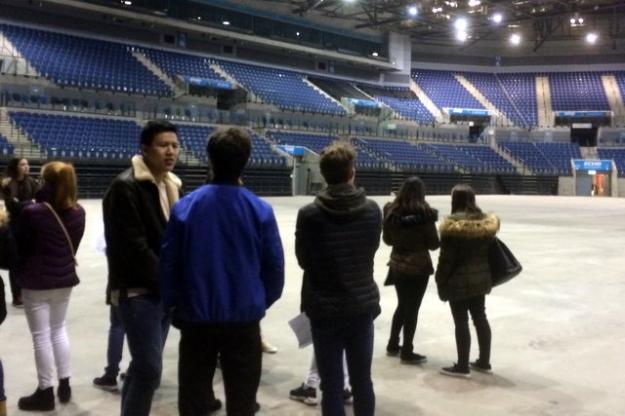 A Level Students Tour Liverpool Arena