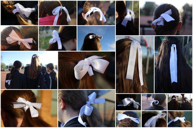White Ribbons for Domestic Violence Awareness