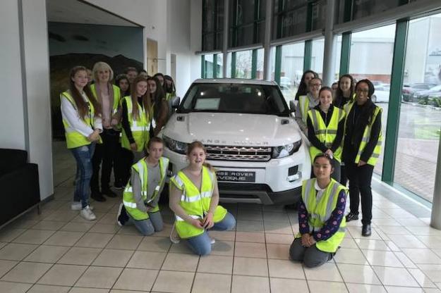 Jaguar Land Rover Visit for Scientists