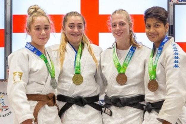 Ellie Medals at Commonwealth Judo Championship