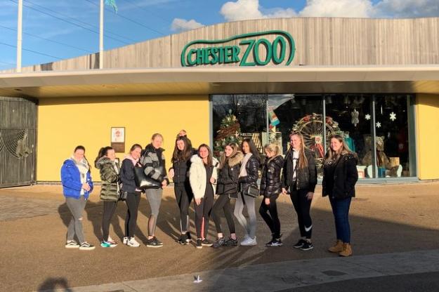 Tourism Applied Diploma Sixth Formers visit Chester Zoo!
