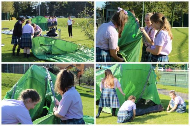 In-Tents Experience for DofE Students