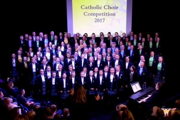 St. Julie's Hosts Catholic Choir Competition